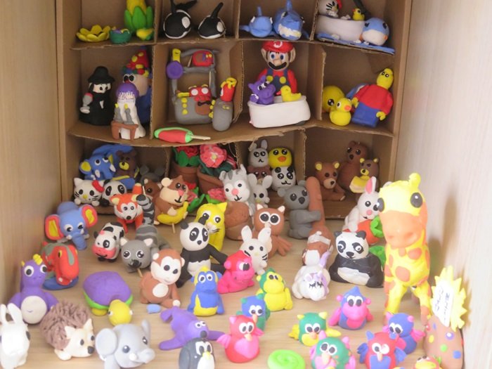 יצירות בקליי שרוליק בן 12.5